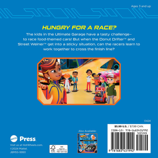 Hot Wheels Let's Race: Fast Food, Fast Cars! (Ages 3 - 7) | Mattel