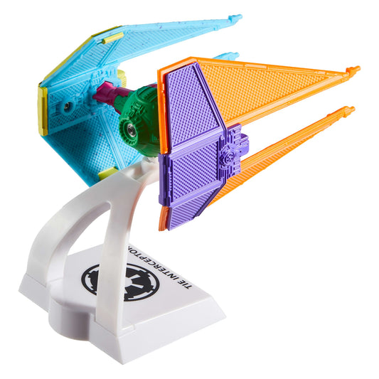 Hot Wheels Collector Veículo de Brinquedo Star Wars TIE Interceptor