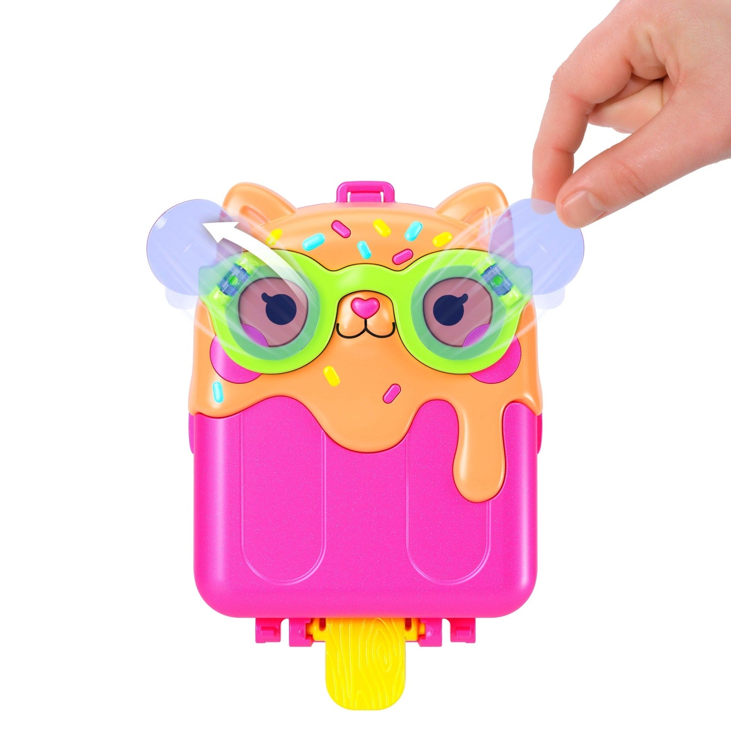 Polly Pocket Set de Juego Compacto Resort Paleta Gatito