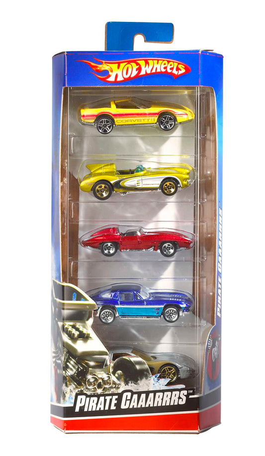 Hot Wheels Diecast Veículo de Brinquedo Pacote Surpresa 5 Carros