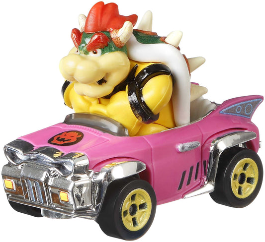 Hot Wheels Mario Kart Veículo de Brinquedo Bowser