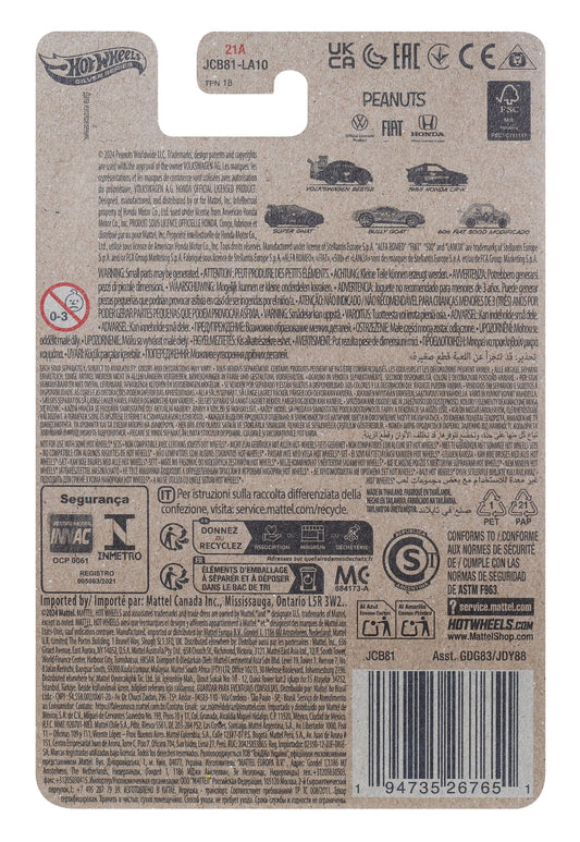 Hot Wheels Collector Veículo de Brinquedo Volkswagen Beetle