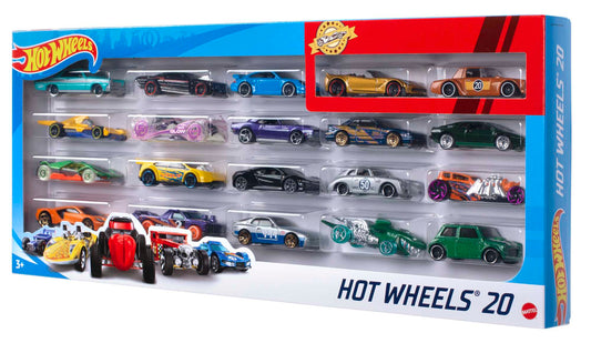 Hot Wheels Diecast Veículo de Brinquedo Pacote Surpresa 20 carros