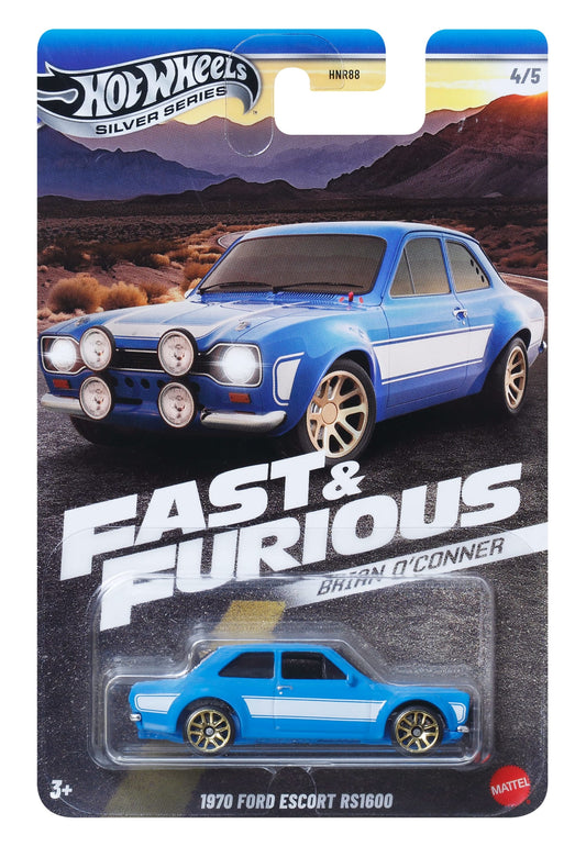 Hot Wheels Collector Veículo de Brinquedo Fast & Furious Ford Escort RS1600