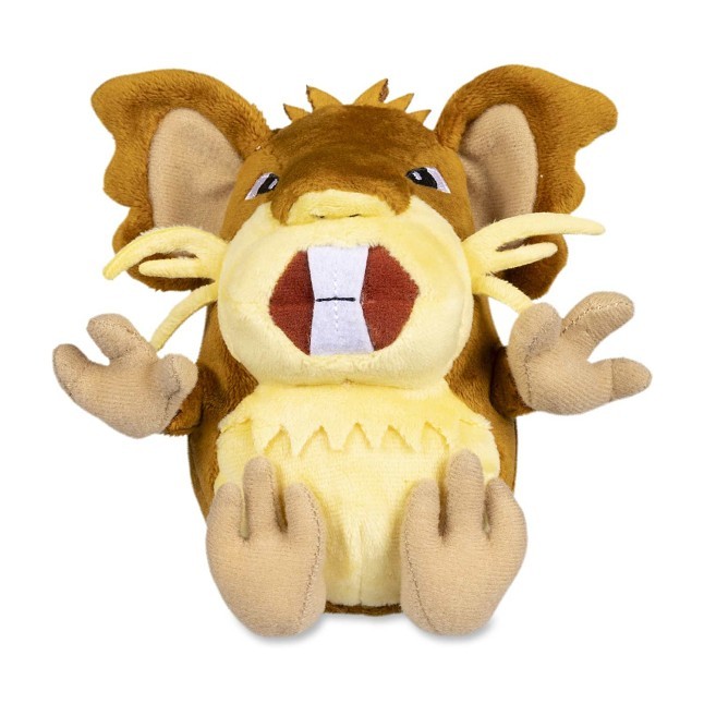 Raticate Sitting Cuties Plush - 5 ½ In.