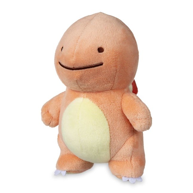 Ditto As Charmander Plush - 6 In.