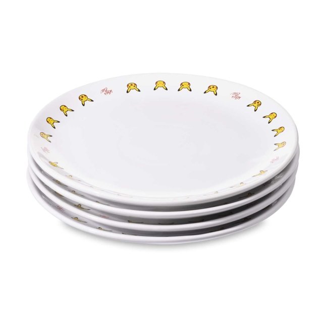Pikachu Everyday Fun Kitchen Dinner Plates (4-Pack)