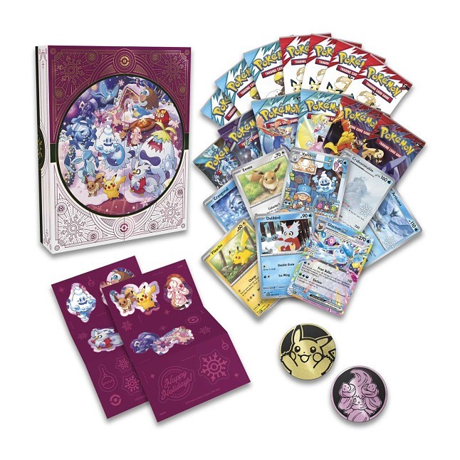 Pokémon TCG: Holiday Calendar (Glaceon, Crabominable, Articuno)