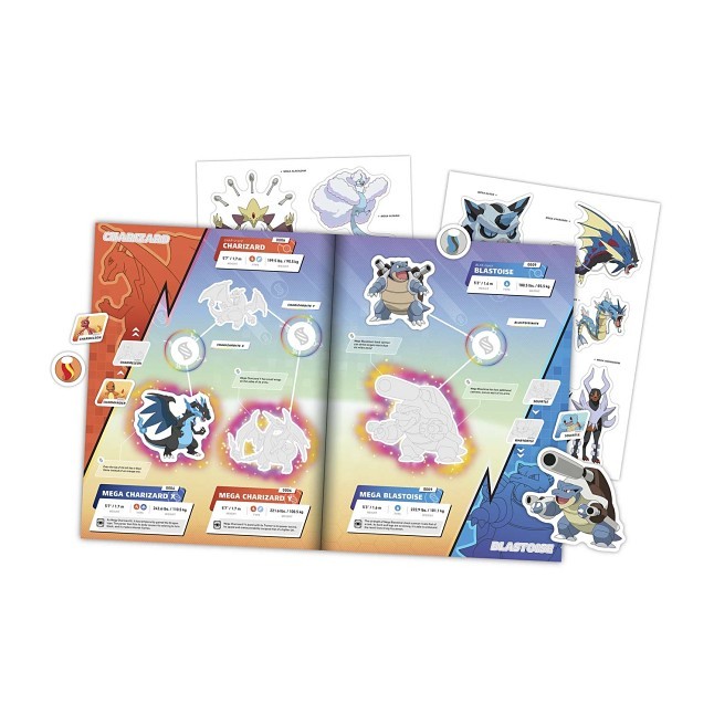 Pokémon: The Official Mega Evolutions Sticker Book